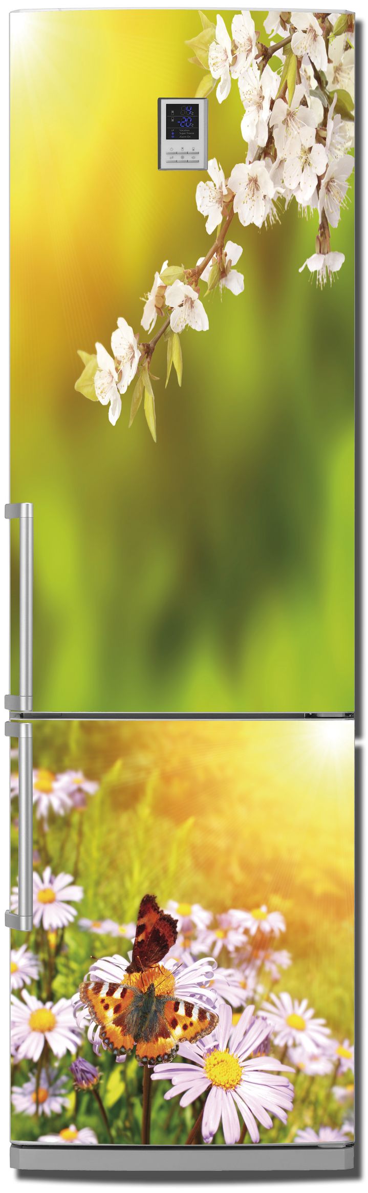 Наклейка на холодильник - Весна.